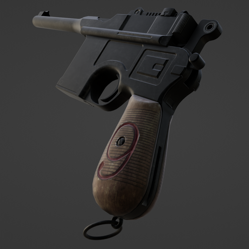 Red 9 - Digital 3D Model and Physical 3D Printed Kit Options - Resident Evil 4 Cosplay