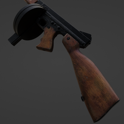 Chicago Sweeper - Digital 3D Model - Resident Evil 4 Cosplay