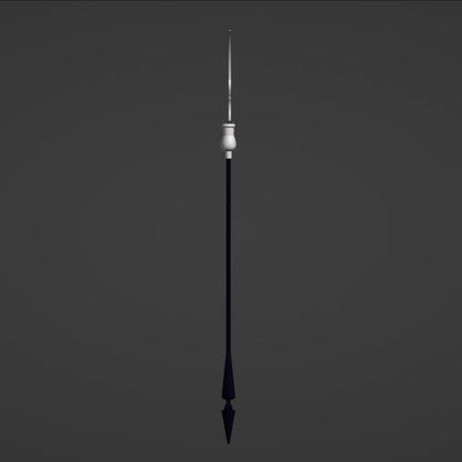 Silence Glaive - Digital 3D Model - Sailor Moon - Sailor Saturn Cosplay