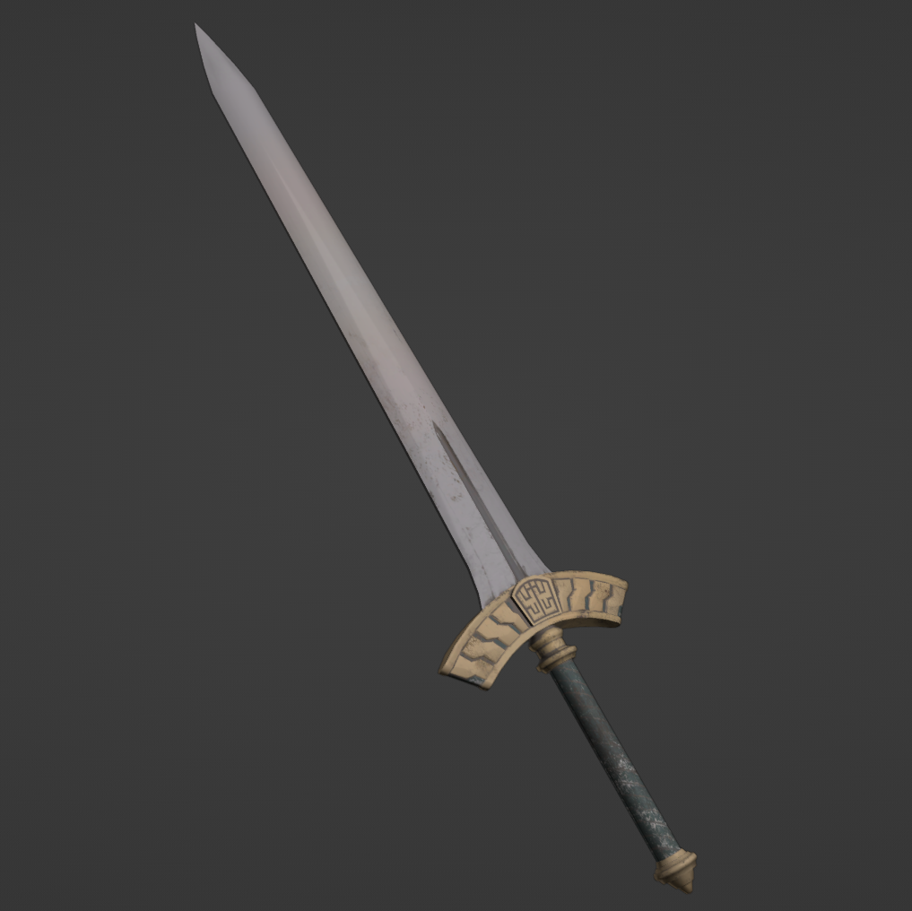 Roche's 3-C SOLDIER Sword - Digital 3D Model Files and Physical 3D Printed Kit Options - Roche Cosplay