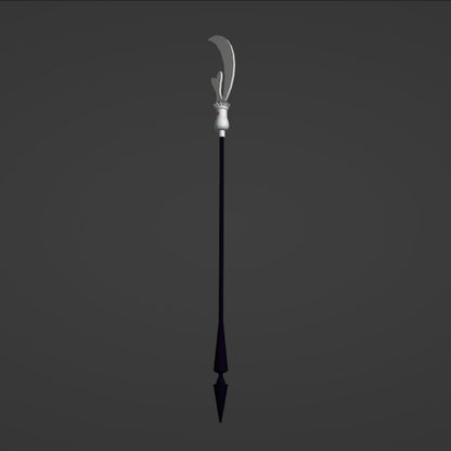 Silence Glaive - Digital 3D Model - Sailor Moon - Sailor Saturn Cosplay