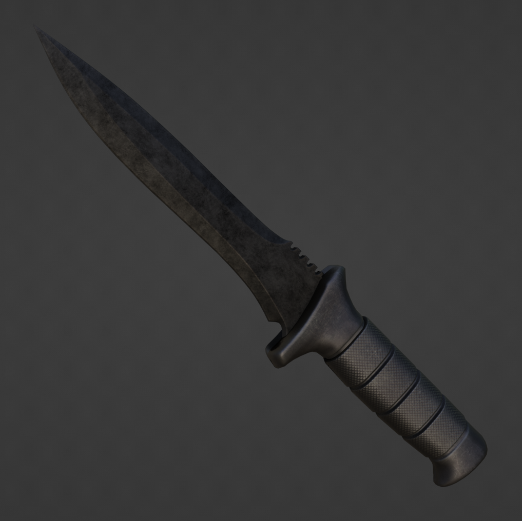 Primal Knife - Digital 3D Model and Physical 3D Printed Kit Options - Resident Evil 4 Cosplay