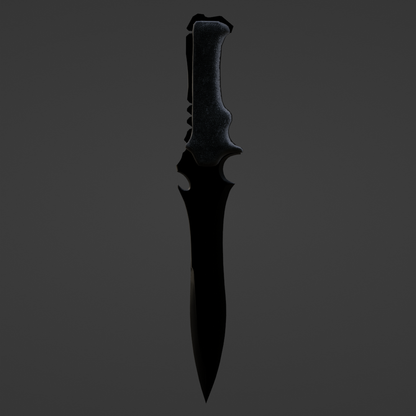 Fighting Knife - Digital 3D Model - Resident Evil 4 - Leon Kennedy Cosplay