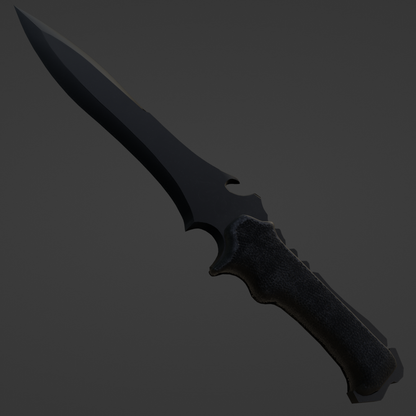 Fighting Knife - Digital 3D Model - Resident Evil 4 - Leon Kennedy Cosplay